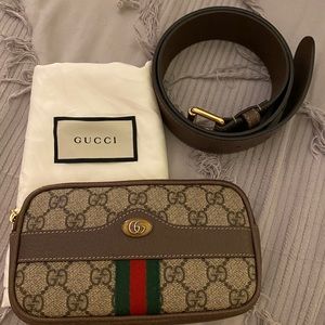 Gucci Ophidia GG iPhone Belt Bag